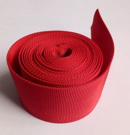 Ağır Sanayi Makinaları İçin Kırmızı Polyester Hollow Dokuma Tekstil Dokuma
