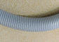 Grey Split Corrugated Flexible Tubing Pipe Loom ROHS Certificate