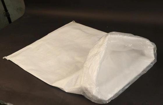 100cm PP Dokuma Çuval Örgü Torbalar Beyaz Polietilen Geri Dönüştürülebilir